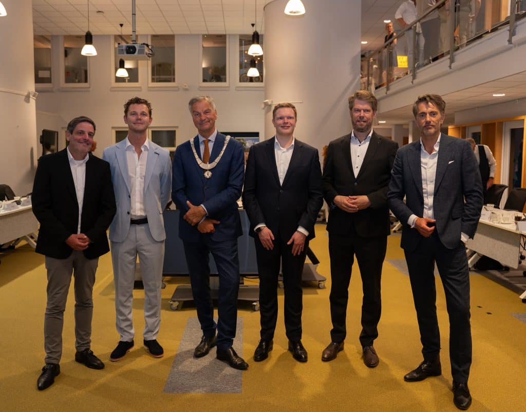 De wethouders en de burgemeester